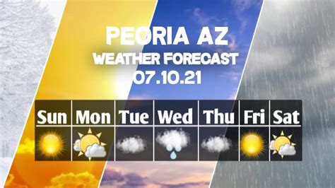 Weather in peoria arizona 10 days - Sat 10.02 +48°F. Sun 11.02 +52°F. Mon 12.02 +56°F. Tue 13.02 +60°F. Wed 14.02 +62°F. Thu 15.02 +64°F